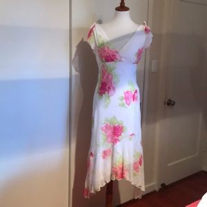 RN 31310 Poly fully lined dress